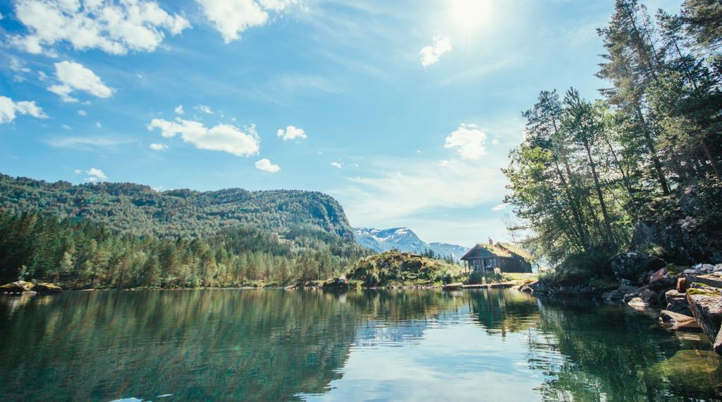 Strandbu Villa Viksdalen ภายนอก รูปภาพ
