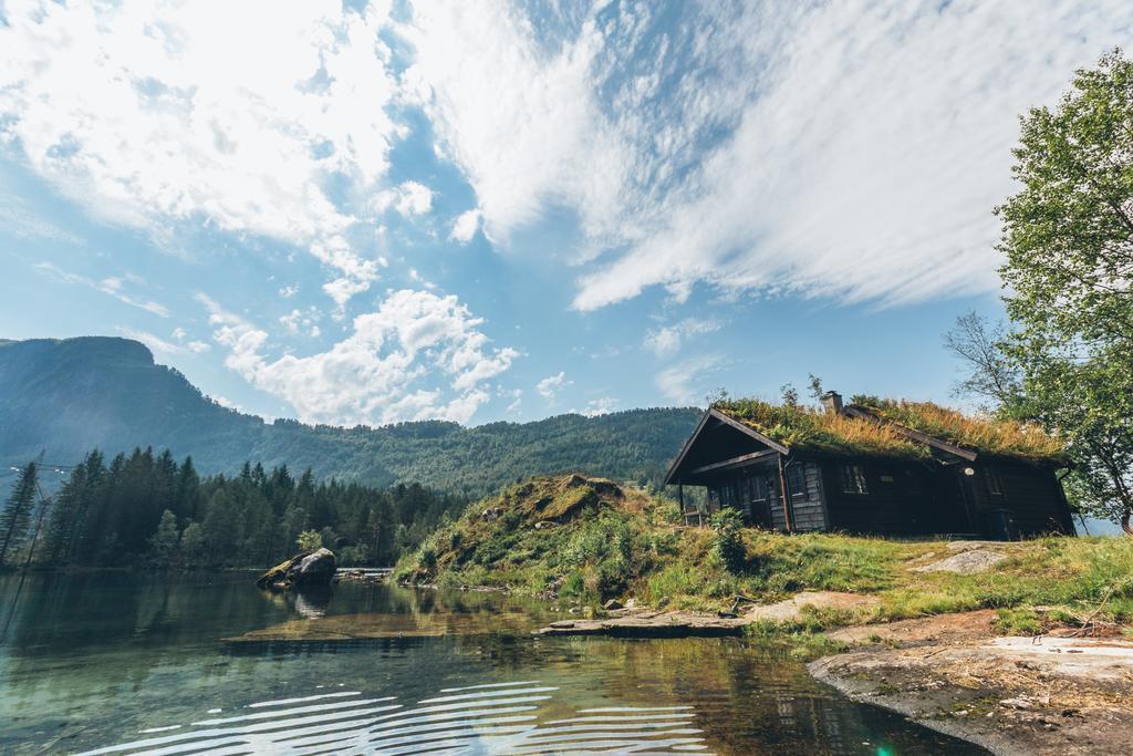 Strandbu Villa Viksdalen ภายนอก รูปภาพ